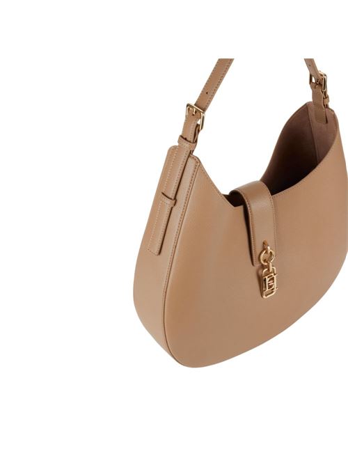 Borsa hobo a spalla tonda con charm Elisabetta Franchi | BS06A62E2229